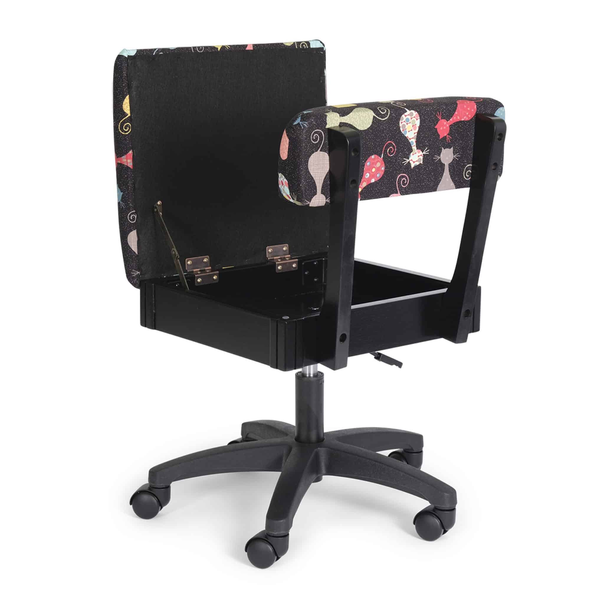 Cat's Meow Hydraulic Sewing Chair - Arrow Sewing Cabinets